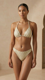 Gold Rush-Triangle Push-Up (White)