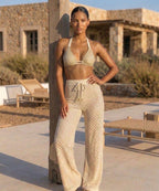 Gold Rush-Beach Pants (White)
