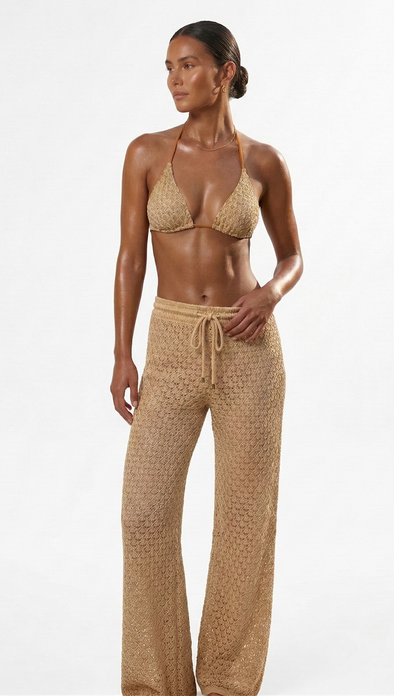 Gold Rush-Beach Pants (Gold)