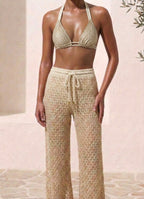 Gold Rush-Beach Pants (White)