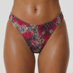 Pink Orchid-Orchid High Leg Bottom