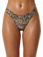 Blue Orchid-Safari High Leg Bottom