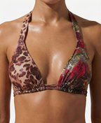 Pink Orchid-Orchid/Tiger Halter Push-Up