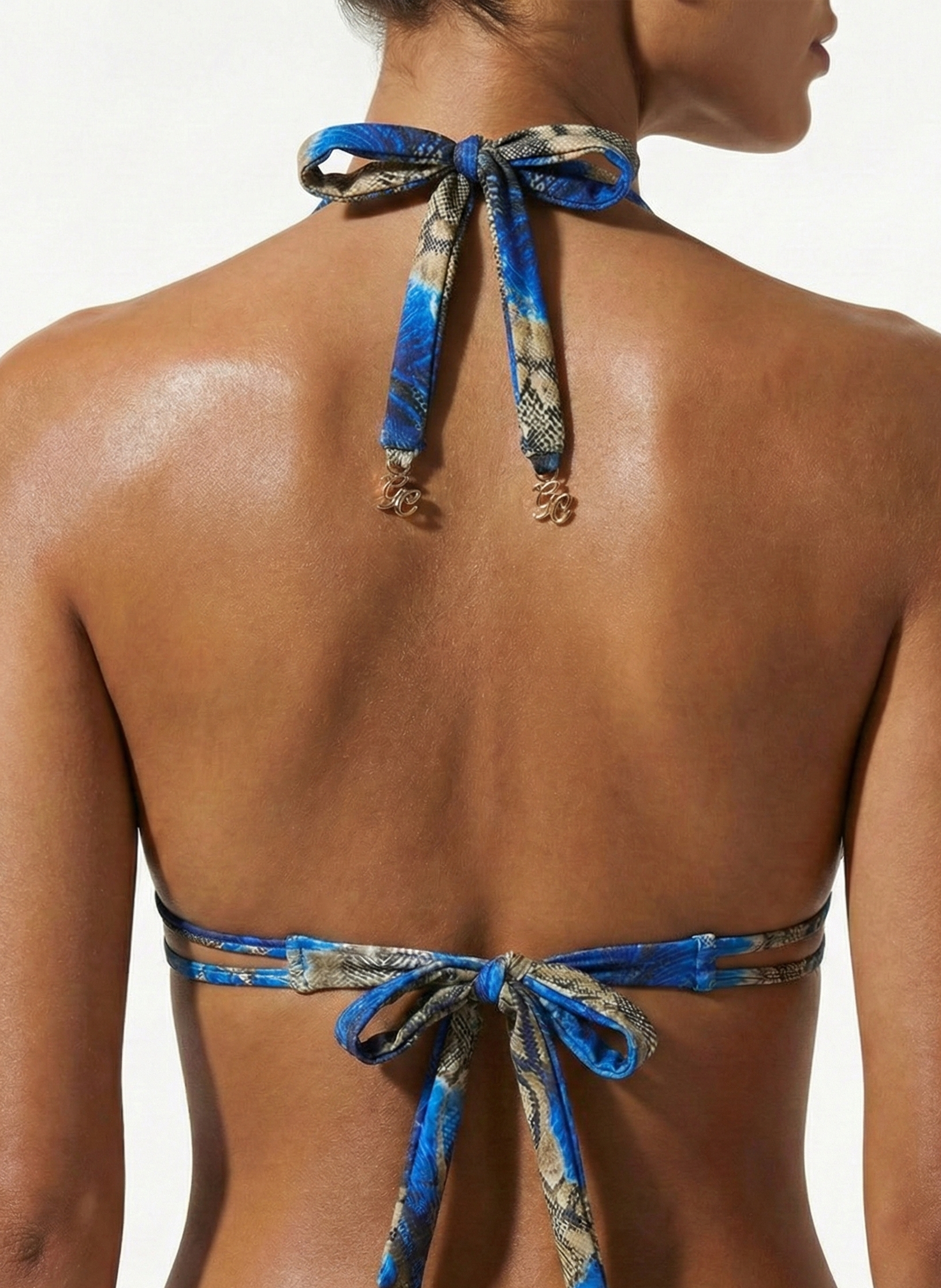 Blue Orchid-Orchid/Safari Halter Push-Up