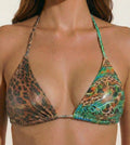 Jungle Fever- Emerald/Leopard Triangle Push-Up